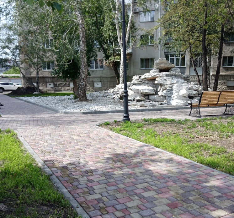 Сквер "Тенистый" Курган Сквер "Тенистый" Курган